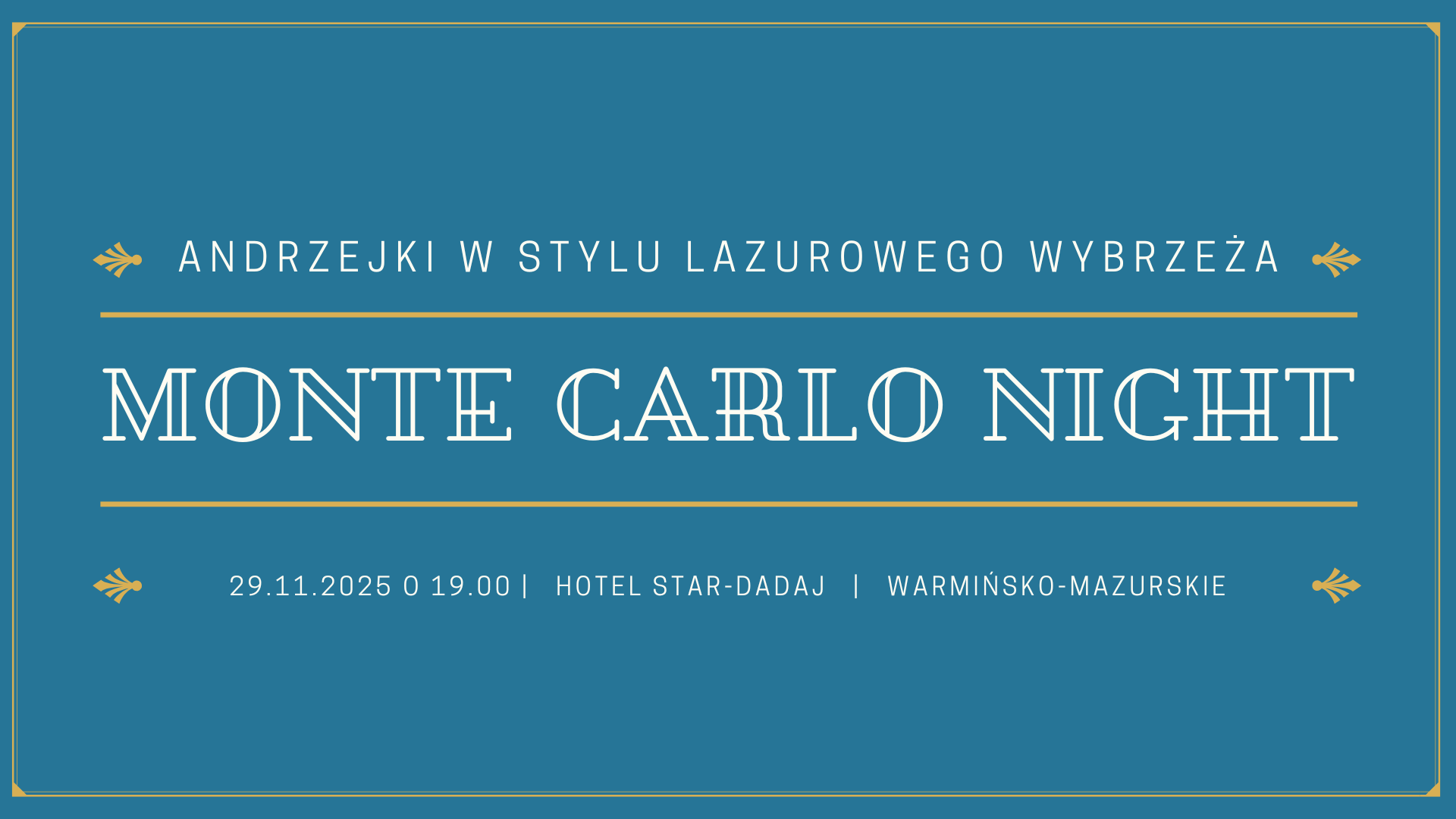 Andrzejki w Stylu Lazurowego Wybrzeża