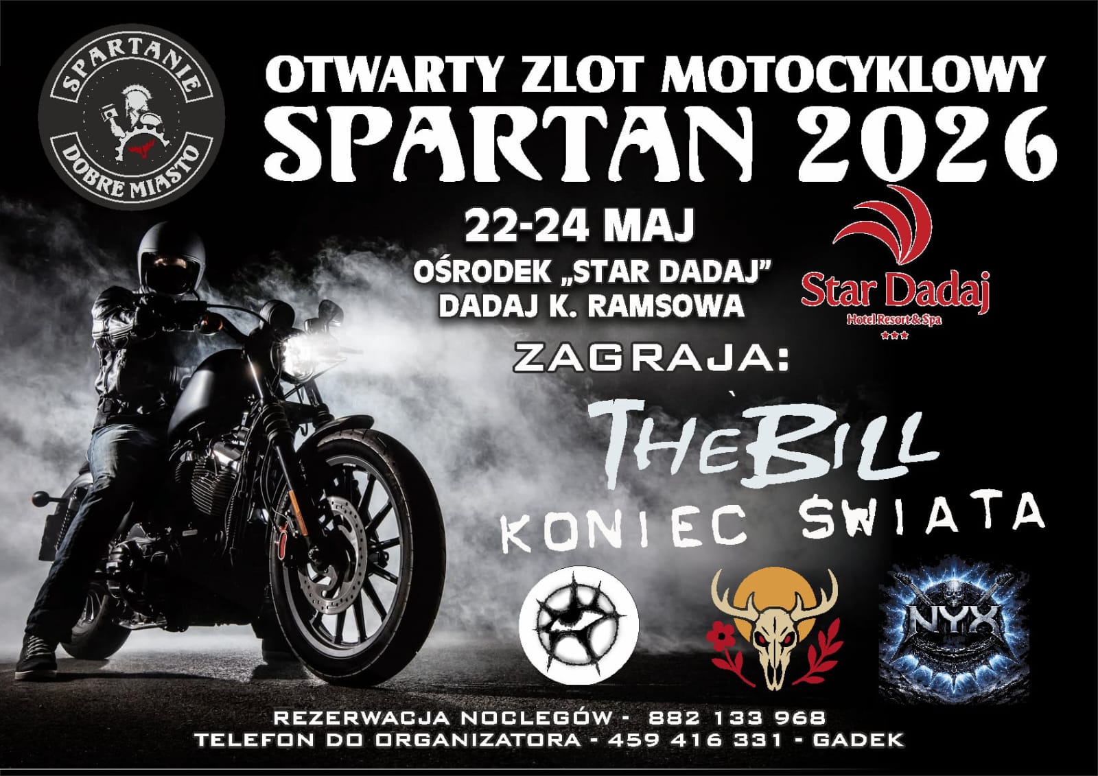Otwarty Zlot Motocyklowy Spartan 2026 Otwarty Zlot Motocyklowy Spartan 2026